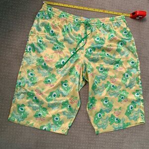 Satin Care Bears shorts size large